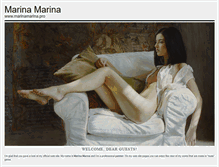 Tablet Screenshot of marinamarina.pro
